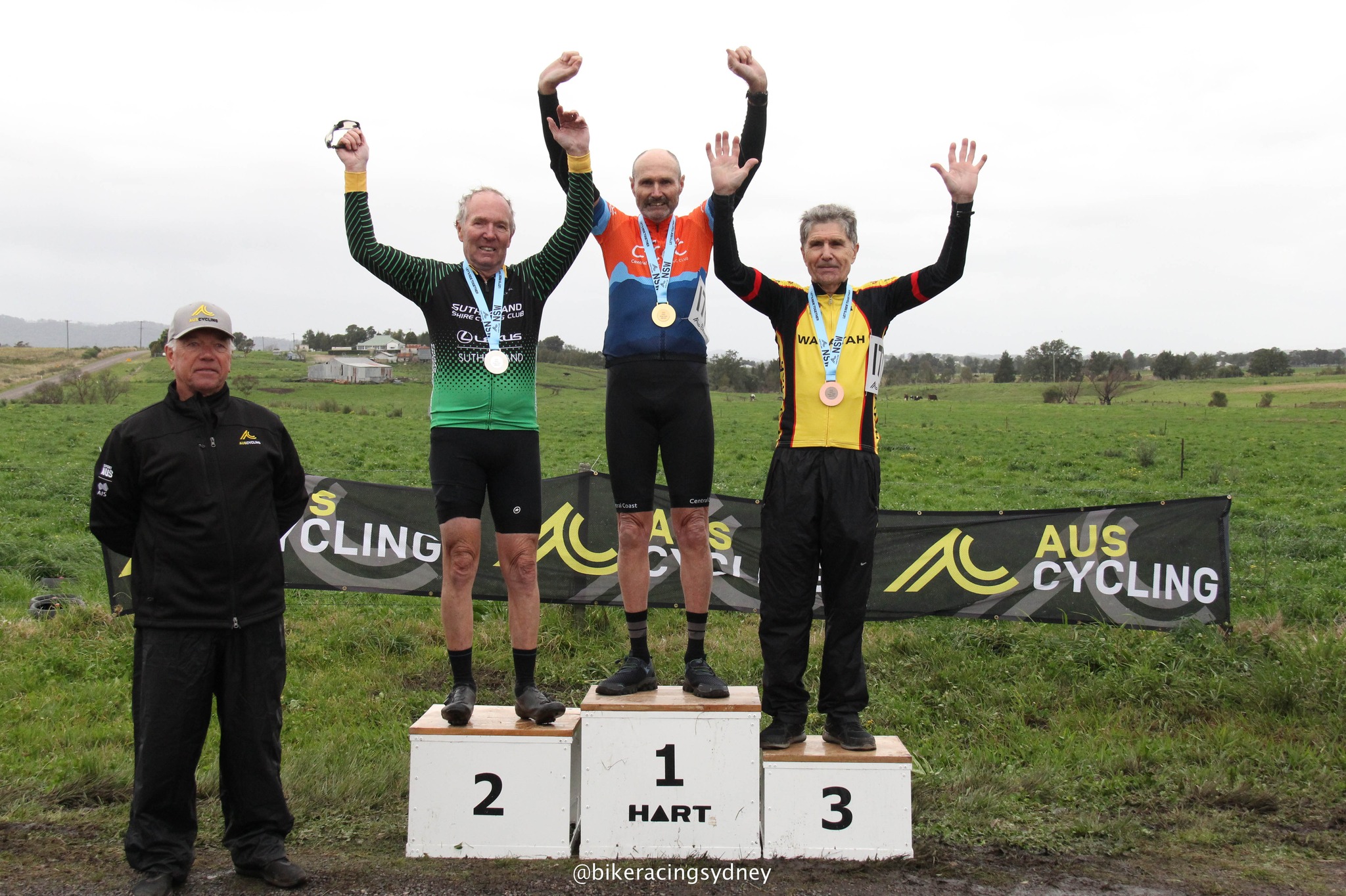 Podium at the 2022 KOM Financial Advice Masters Road State Championships – NSW in Singleton