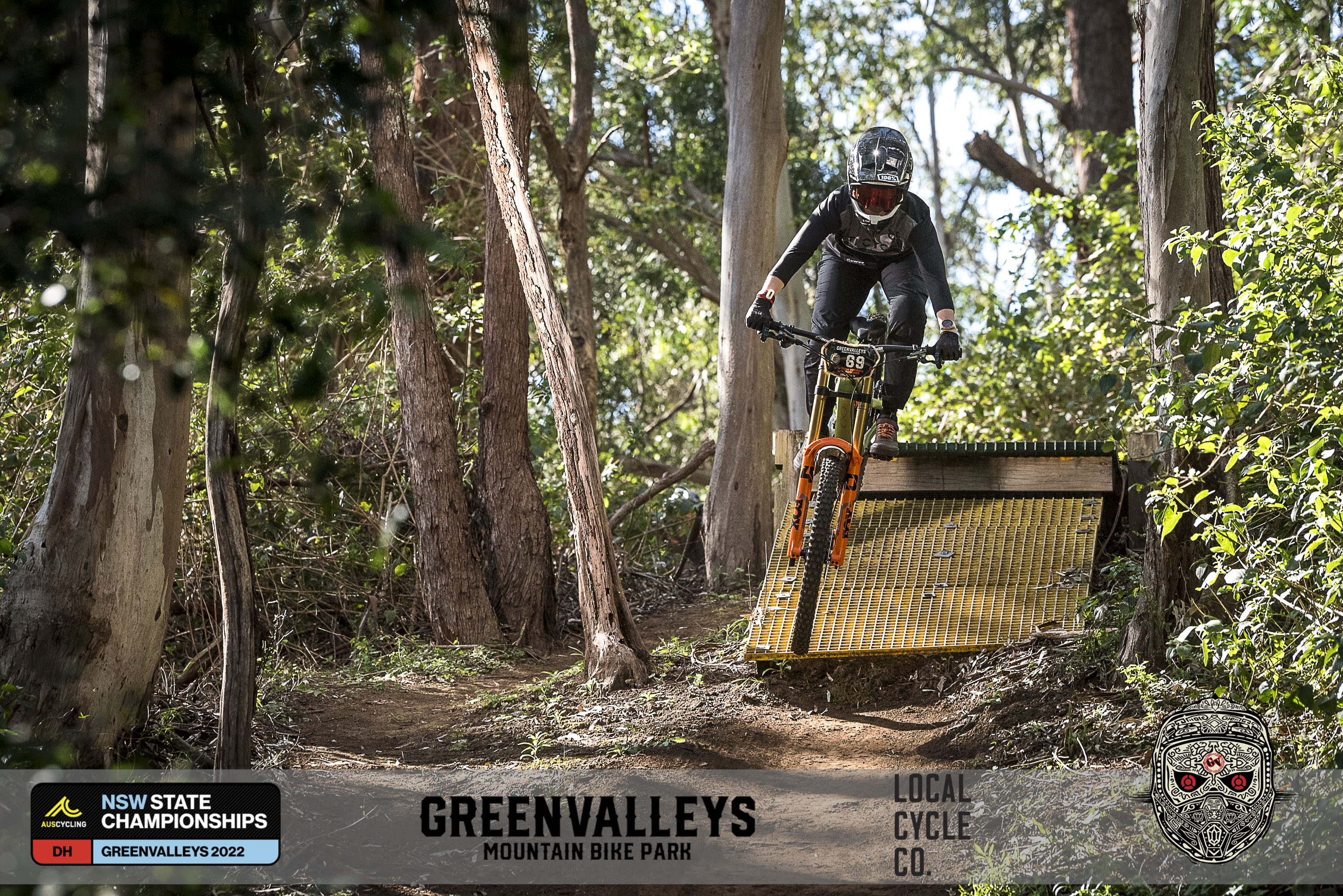 Leanna Curtis at the 2022 AusCycling Elite Downhill State Championships – New South Wales 