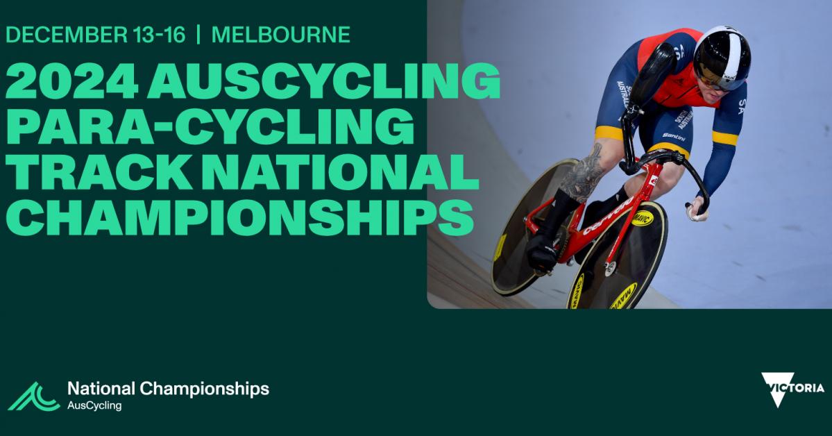 AusCycling 2024 AusCycling Paracycling Track National Championships